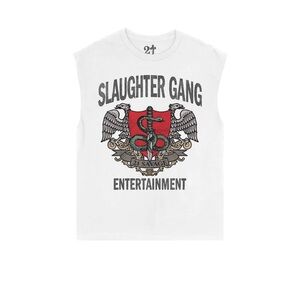 21 savage slaughter gang entertainment COAT OF ARMS sleeveless